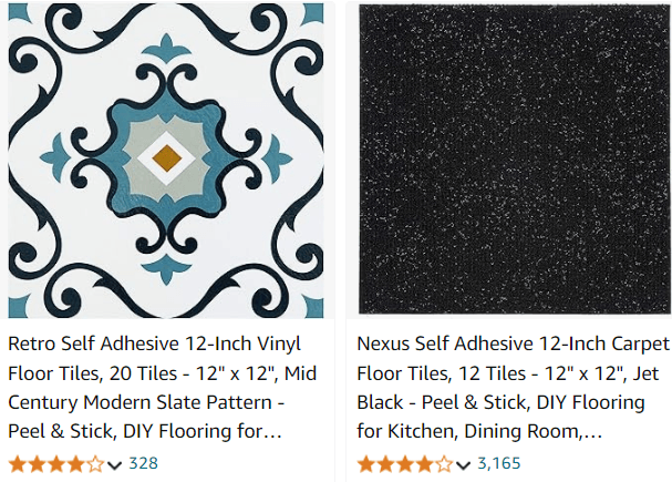Achim Home Furnishings Peel and Stick Vinyl Tile