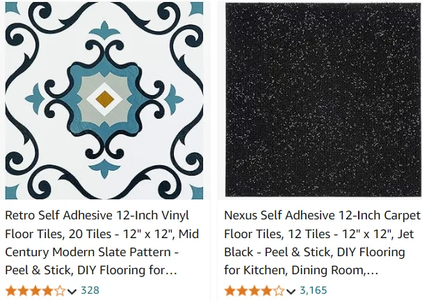Achim Home Furnishings Peel and Stick Vinyl Tile