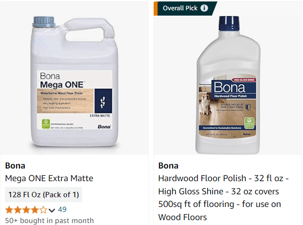 Bona Mega Wood Floor Finish